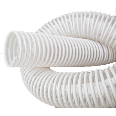 tuyau d'aération de ventilation de machines d'ingénierie avec conduit flexible TPU et fil de cuivre