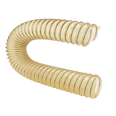 tuyau d'aération de ventilation de machines d'ingénierie avec conduit flexible TPU et fil de cuivre