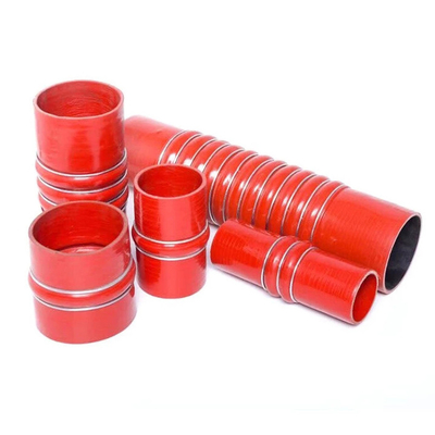 Machinerie d'ingénierie Tubes en caoutchouc à tuyau renforcé en silicone pour des performances à température